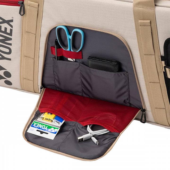Yonex 72631 Gearlogic Tournament Bag Beige